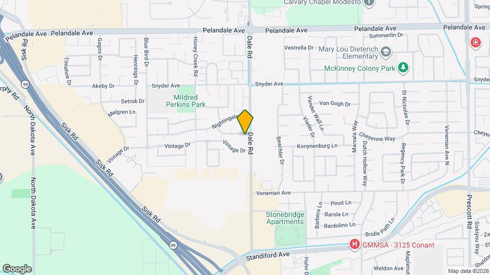 3800 Gareth Ln, Unit A Map and Location Details