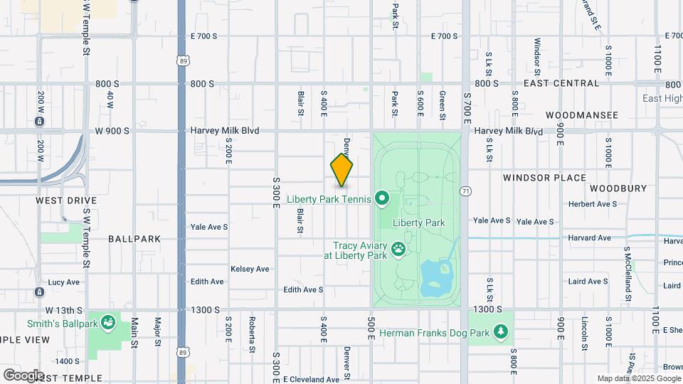 1016 S Denver St Map and Location Details