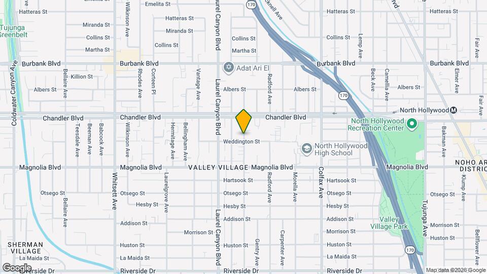 5313 Ben Ave Map and Location Details