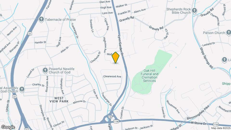 225 Emmett St Map and Location Details