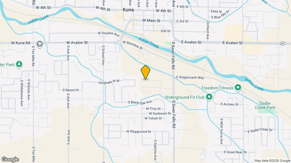 323 Omphale St W Map and Location Details