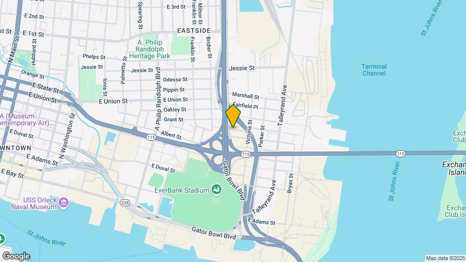 1524 Pasco St Map and Location Details