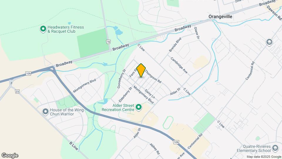 318 Elderberry St Map and Location Details