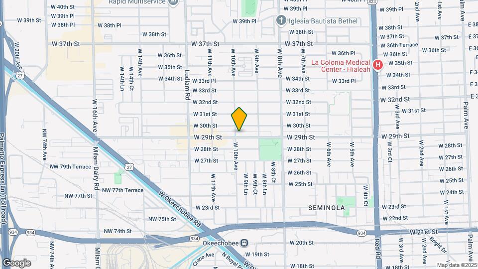 995 W 29th St Map and Location Details