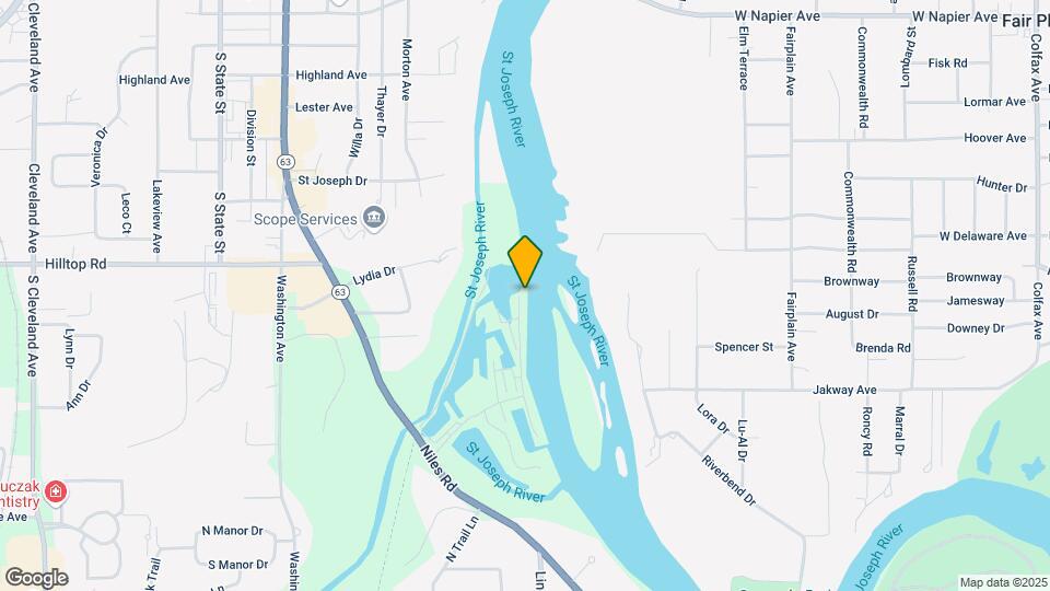2135 Riverside Pointe Dr Map and Location Details