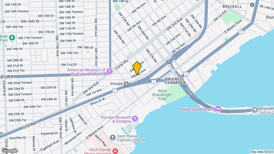 3011 SW 1st Ave Map and Location Details