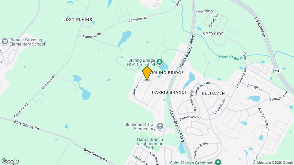 5816 Minch Rd Map and Location Details