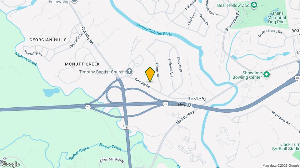 290 Timothy Rd Map and Location Details