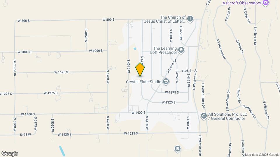 4475 N 4475 W Map and Location Details