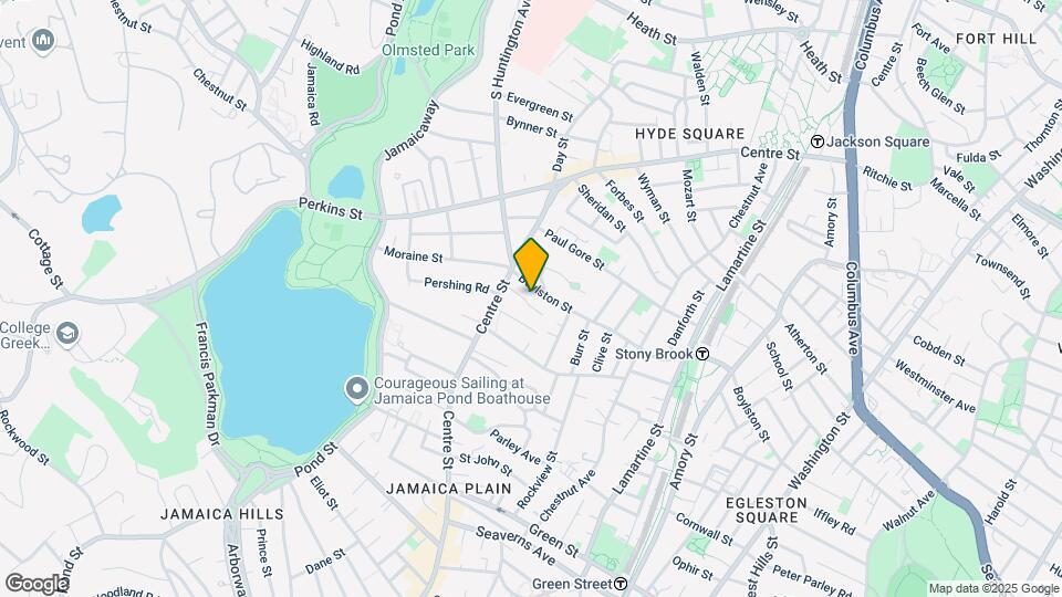 22 Roseway St, Unit 1 Map and Location Details