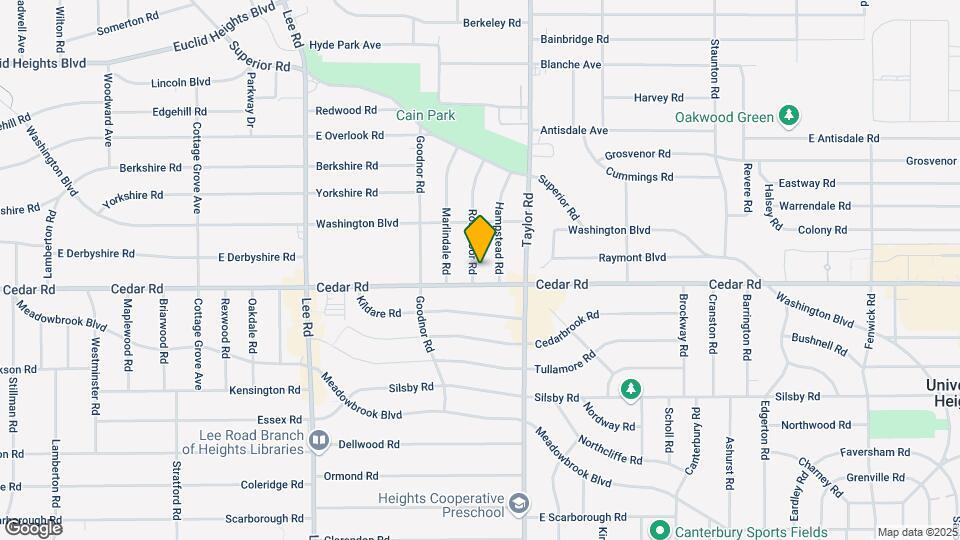 2127 Rossmoor Rd Map and Location Details