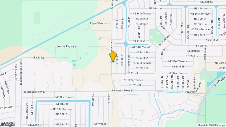 3311 Andalusia Blvd Map and Location Details