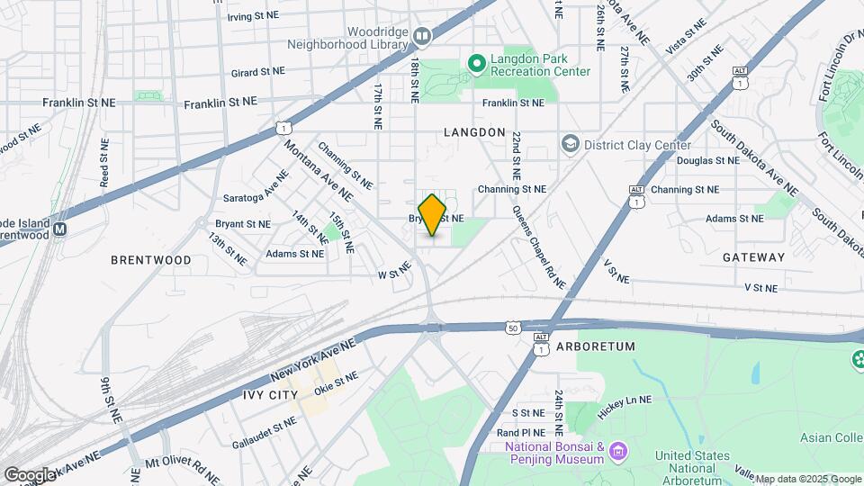 2300 18th St NW Map and Location Details