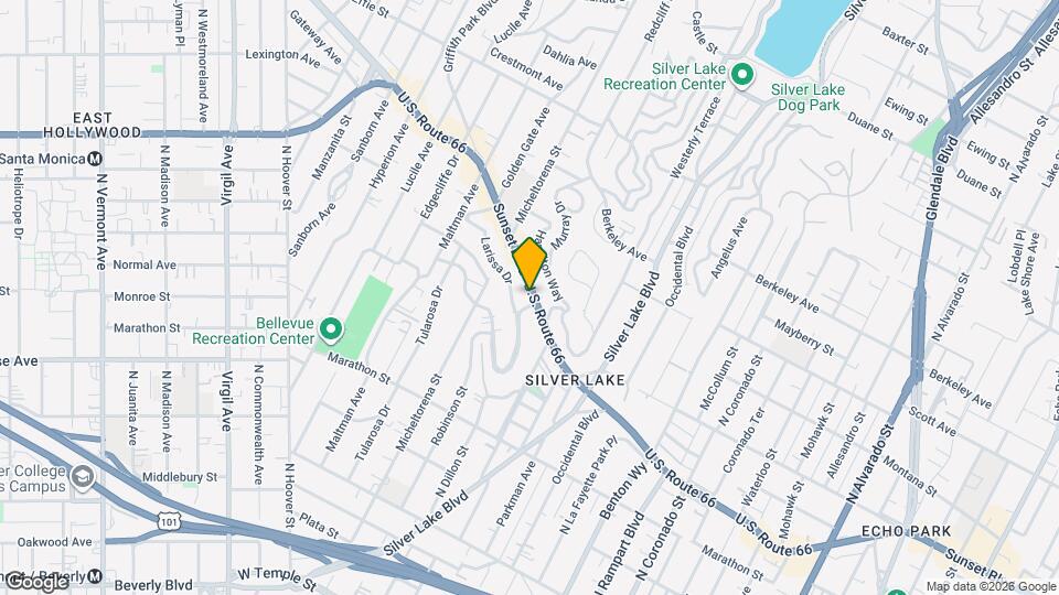 3208 1/2 W Sunset Blvd Map and Location Details