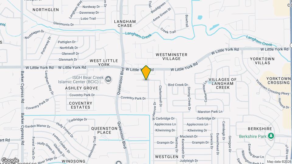 17107 Westminster Village Ct Map and Location Details