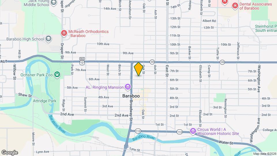 114 6th Ave Map and Location Details