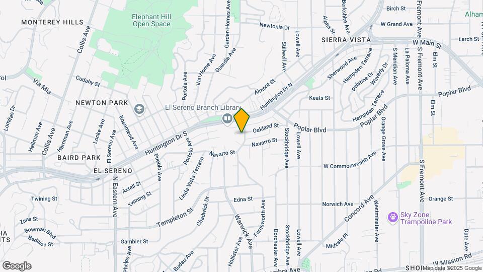 5256 Oakland St Mapa y Detalles de la Ubicación