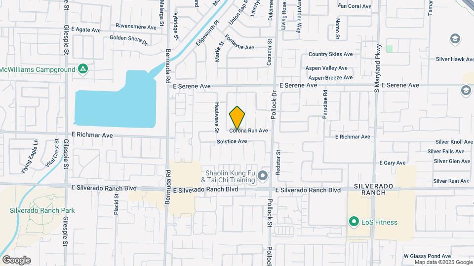 655 Corona Run Ave Map and Location Details