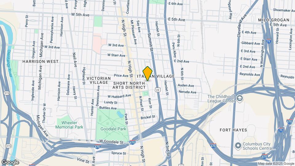 74 E Prescott St Mapa y Detalles de la Ubicación
