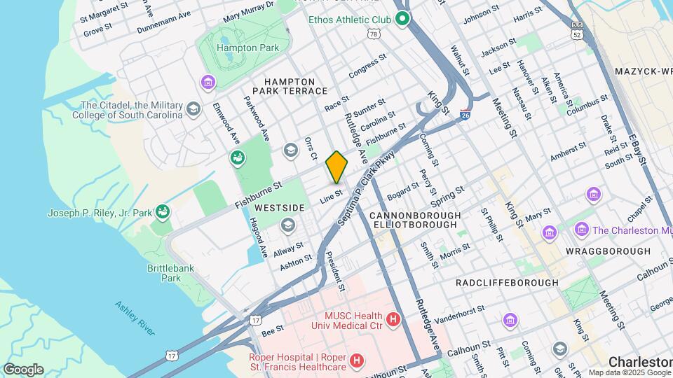 188 1/2 Line St Map and Location Details