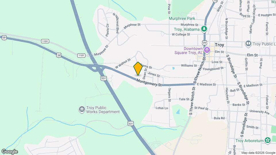 307 Montgomery St Map and Location Details