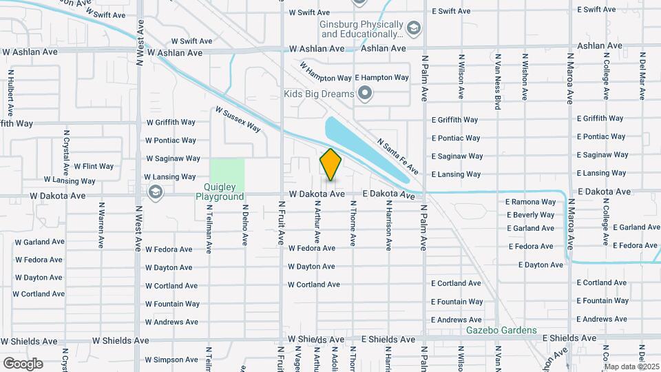 228 W Dakota Ave Map and Location Details