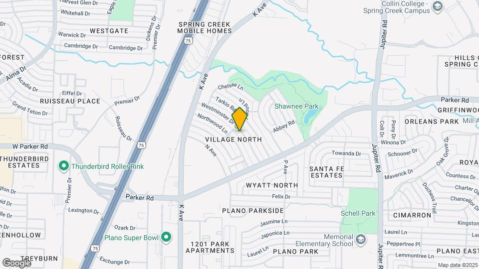 3353 Westminster Dr Map and Location Details