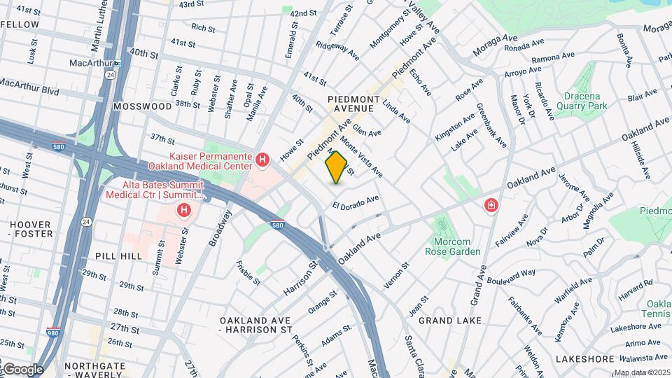 84 Yosemite Ave Mapa y Detalles de la Ubicación