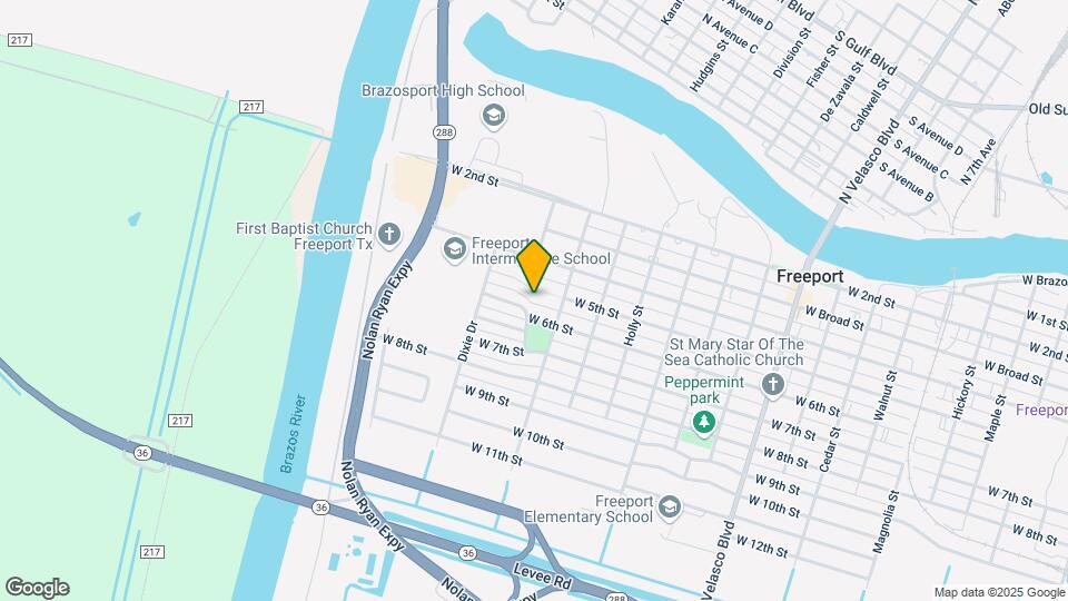 1723 W 5th St Map and Location Details