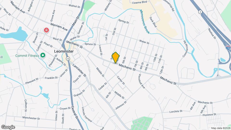 203 Mechanic St, Unit 2-L Mapa y Detalles de la Ubicación