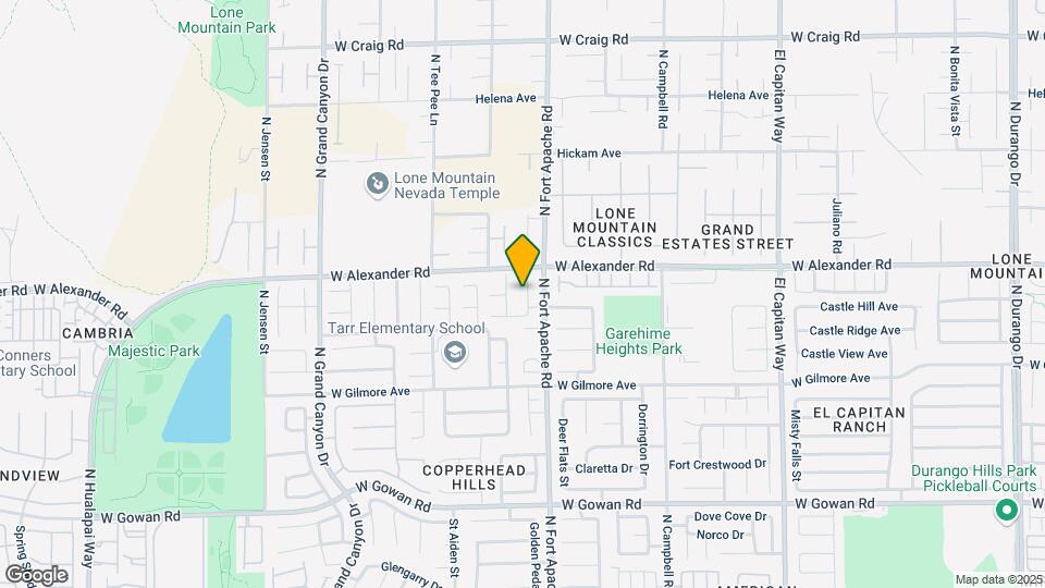 3921 Copperhead Hills St Map and Location Details