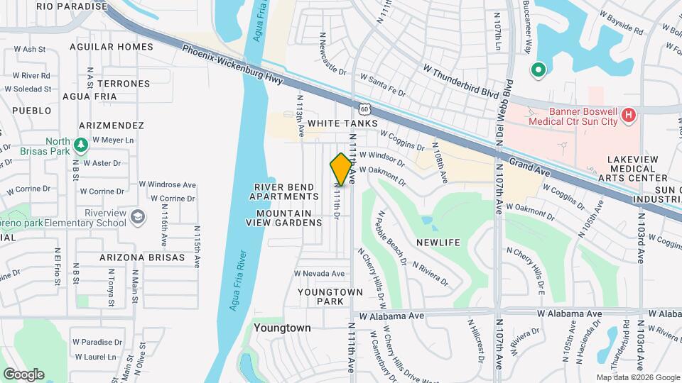 12819 N 111th Dr Map and Location Details