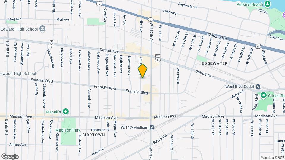 1497 Coutant Ave Mapa y Detalles de la Ubicación
