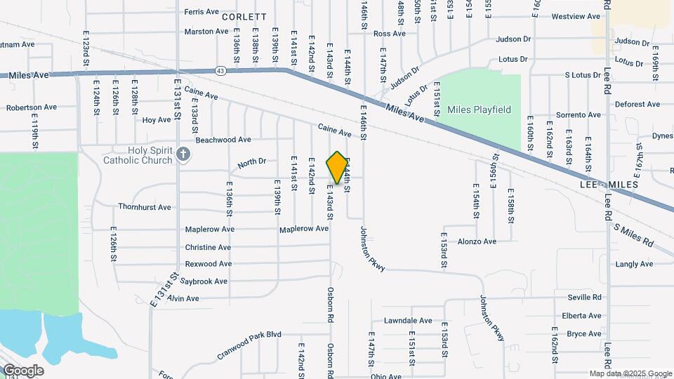 4399 E 143rd St Map and Location Details
