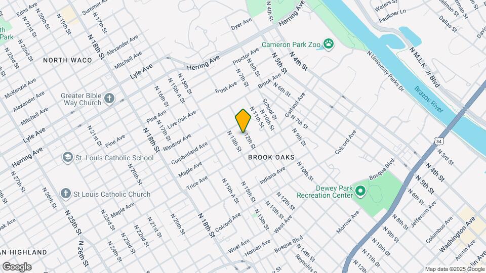 1824 N 12th St Map and Location Details