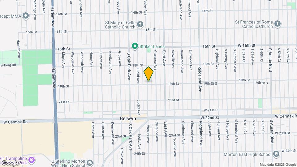 6645 19th St Map and Location Details