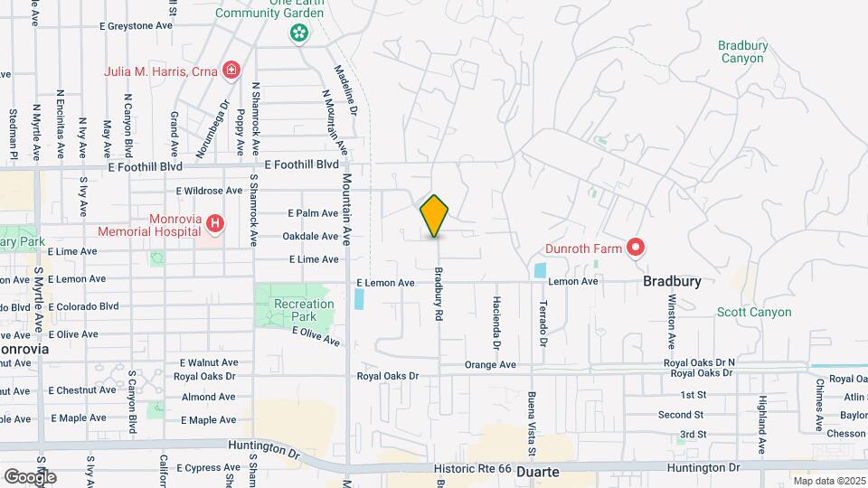 327 Bradbury Rd Map and Location Details