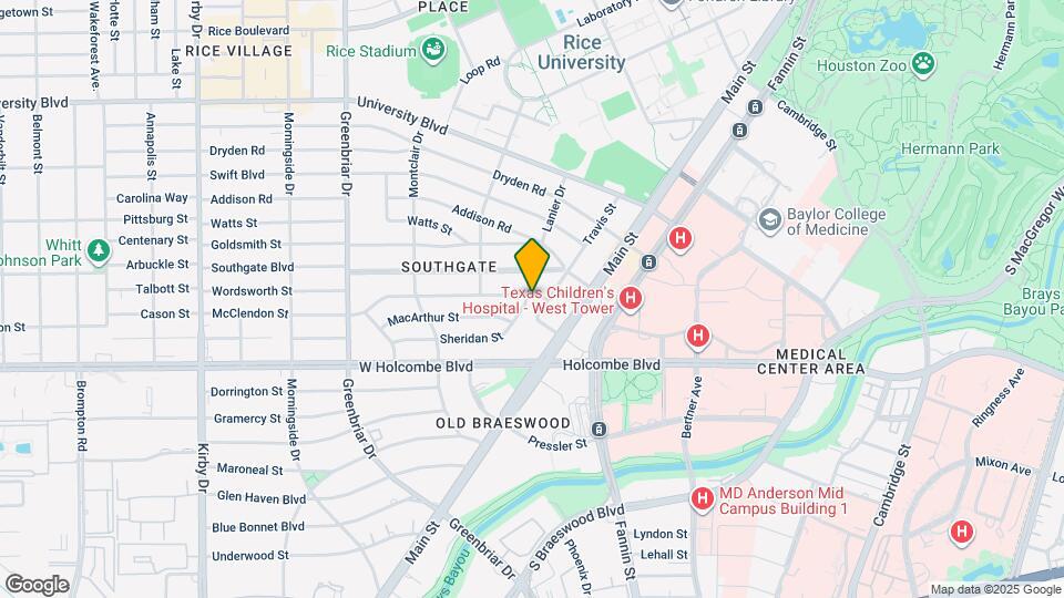 2017 McClendon St Mapa y Detalles de la Ubicación