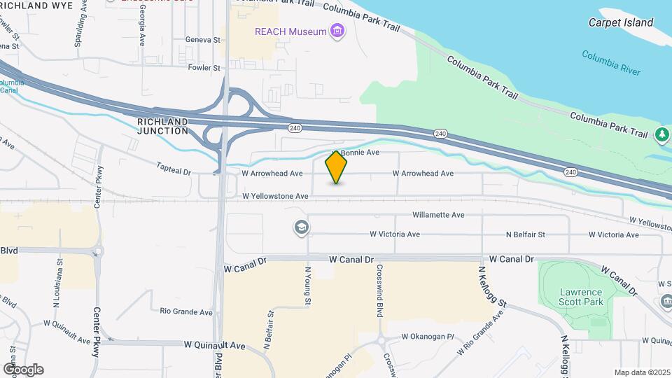 7100 W Yellowstone Ave Map and Location Details