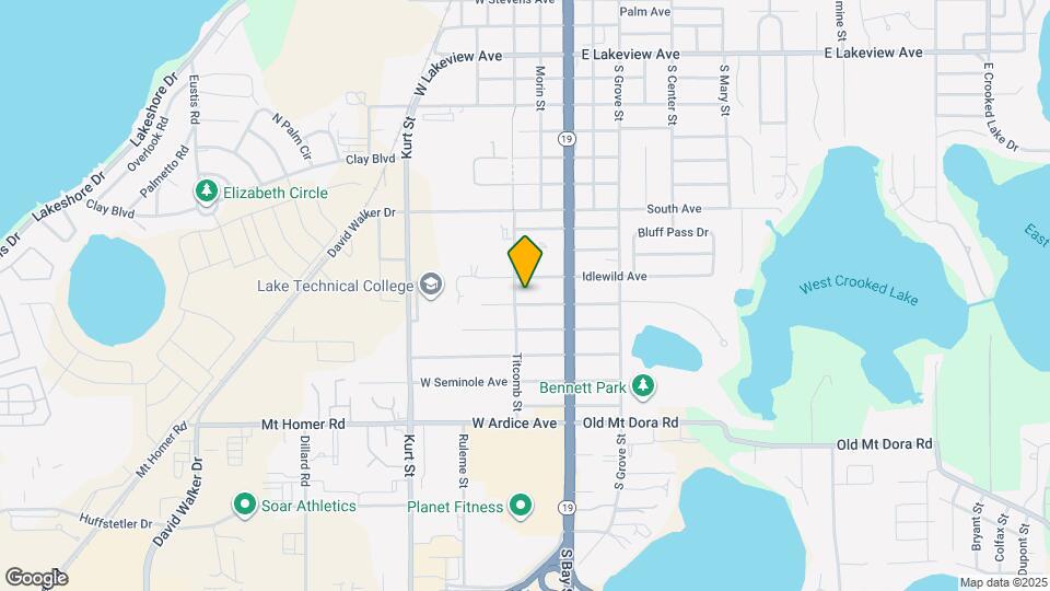 135 W Chesley Ave Map and Location Details