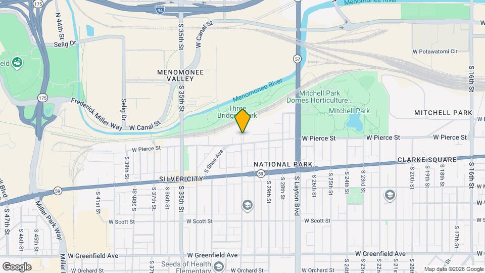 3030 W Pierce St Map and Location Details