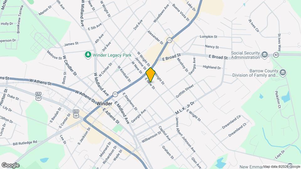 23 E New St Map and Location Details