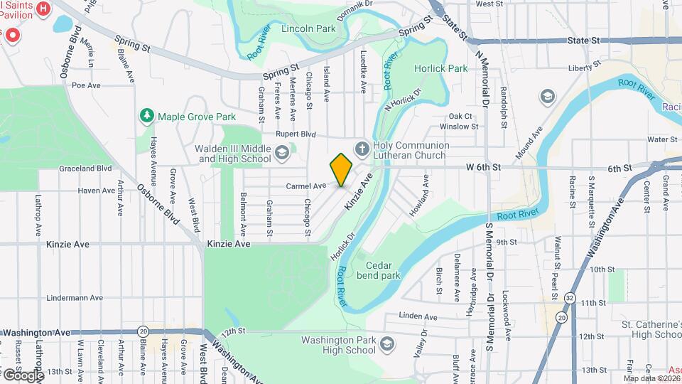 2105 Clarence Ave Mapa y Detalles de la Ubicación