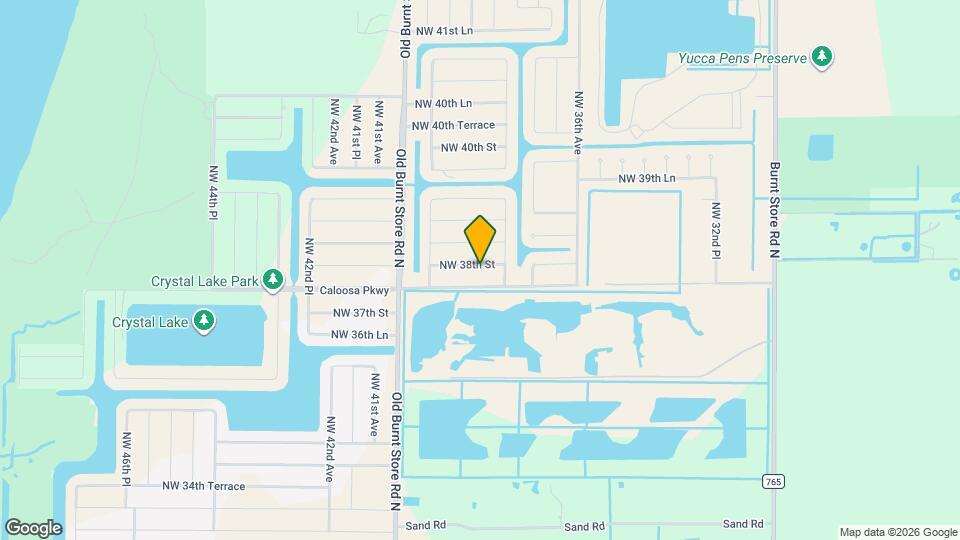 3812 NW 38th St Map and Location Details