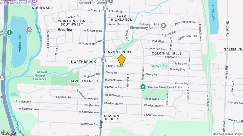 111 E Selby Blvd Map and Location Details