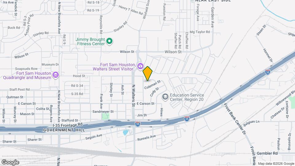 508 Bee St Map and Location Details