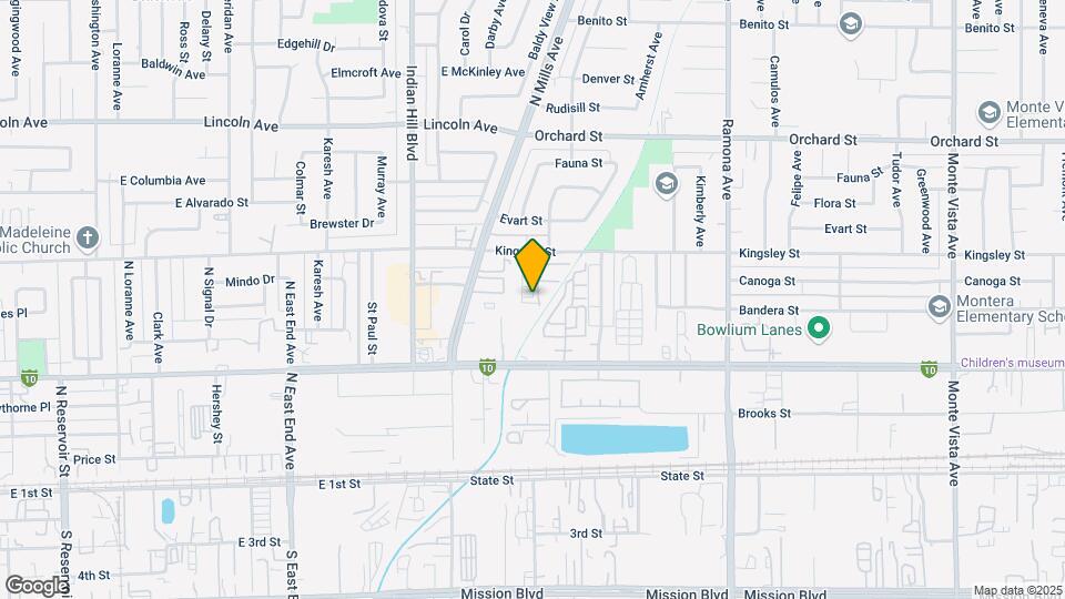 10381 Pradera Ave Map and Location Details