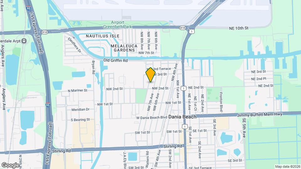 214 NW 8th Ave Map and Location Details