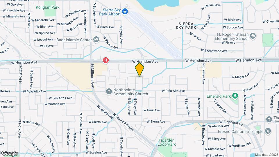 4444-4464 W Palo Alto Ave Mapa y Detalles de la Ubicación