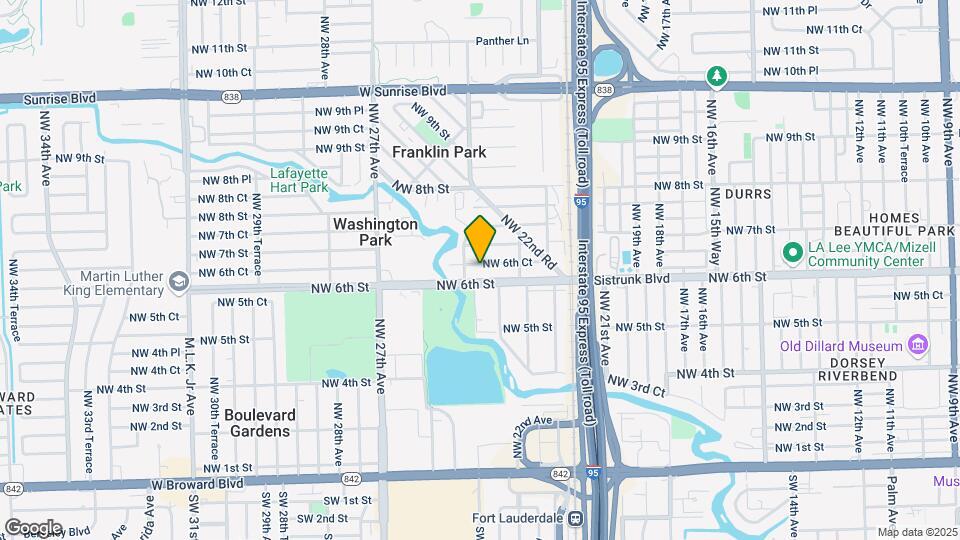 2316 NW 6th Ct Mapa y Detalles de la Ubicación